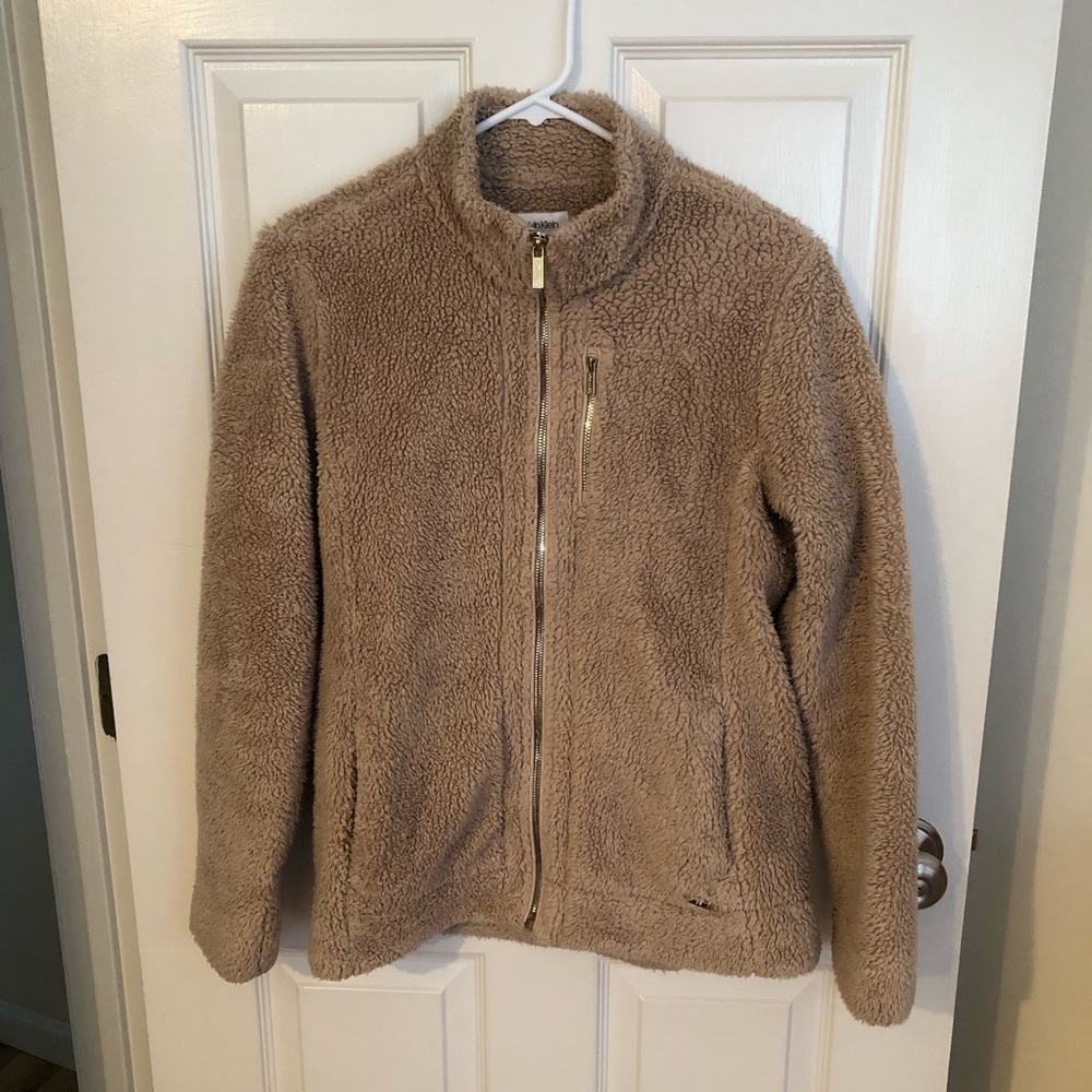 Calvin Klein Women’s Teddy Jacket Size M